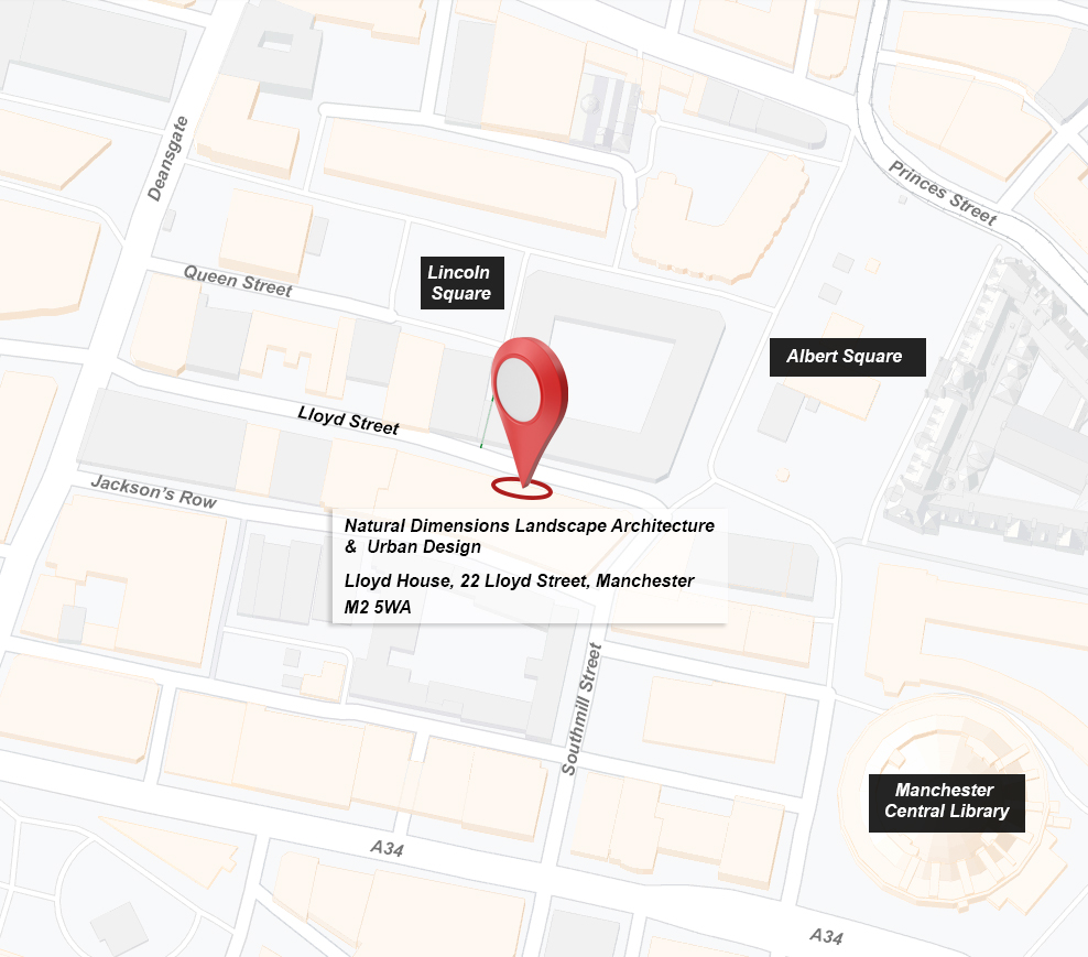 Natural Dimensions office location map